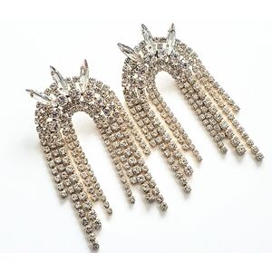 Rhinestone Drop Earrings